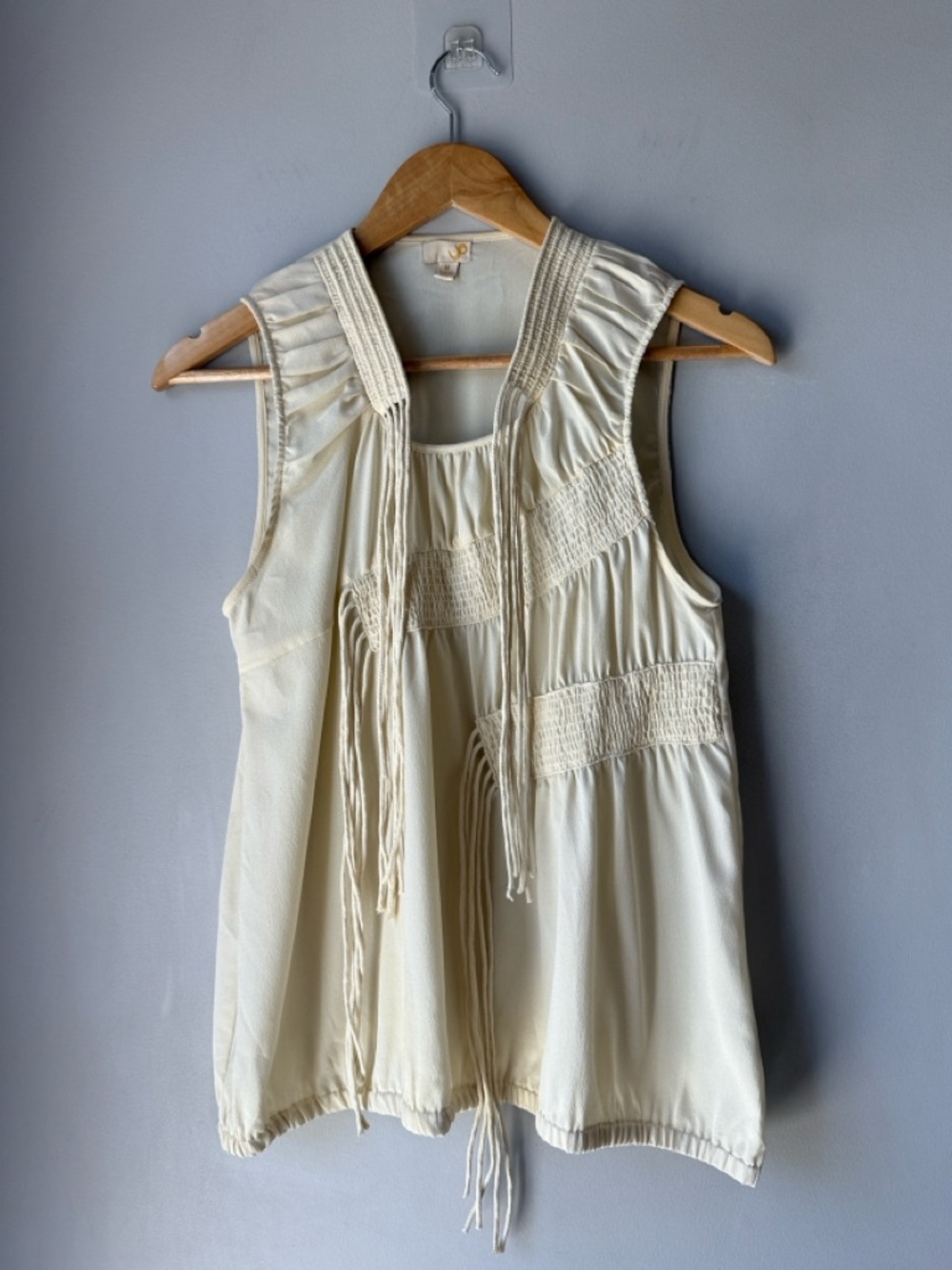 Ya Los Angeles Boho Hippie Peasant Festival Top